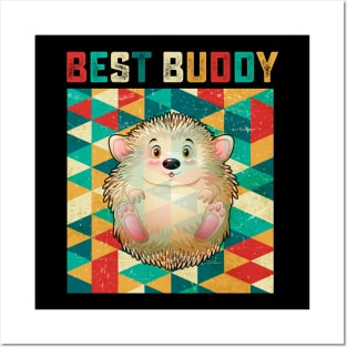 Best Buddy Porcupine Posters and Art